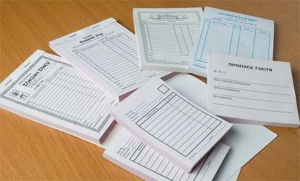 How to fill out a book of accounting forms of strict reporting